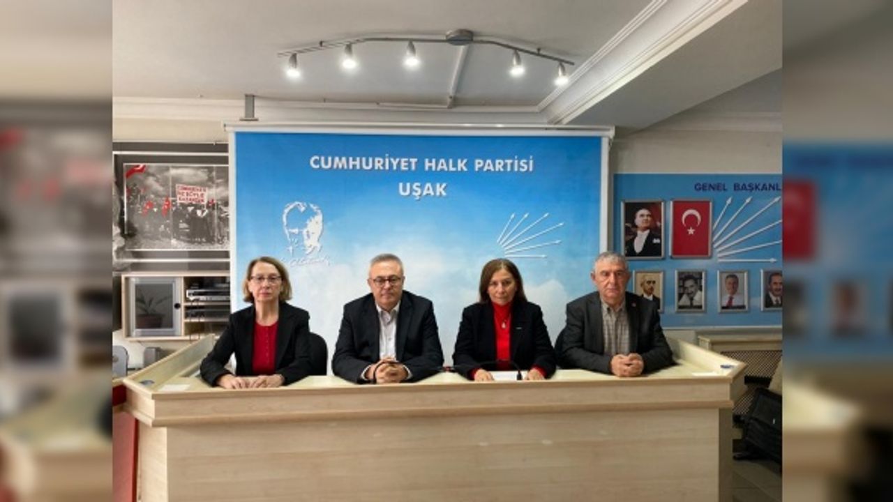 Uşak CHP: İlimizdeki kadın memurun darp edilmesini kınıyoruz