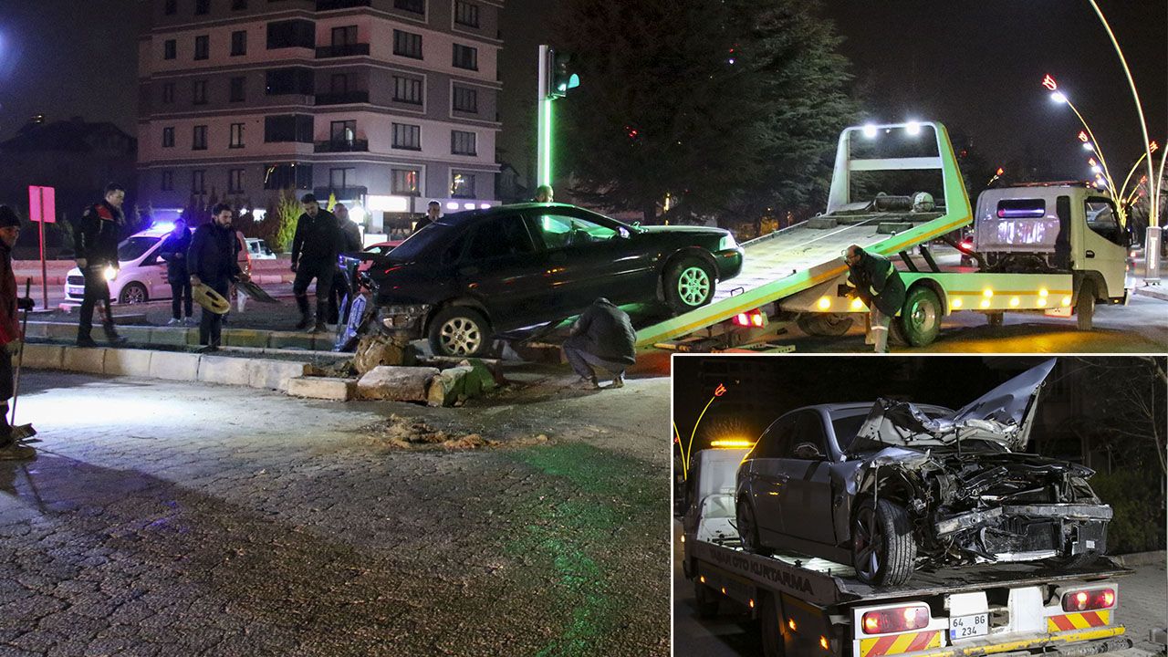 Uşak'ta Trafik Kazası: 5 Yaralı