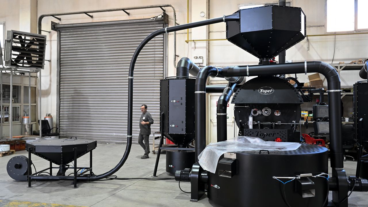 Bu makineler 139 ülkede kahve kavuruyor