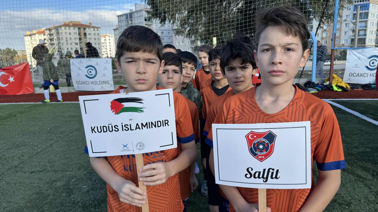"Benim Adım Filistin Futbol Turnuvası" düzenlendi