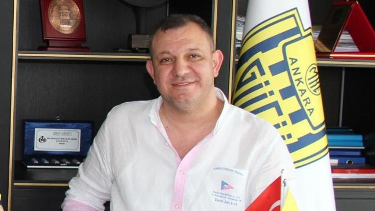 MKE Ankaragücü Kulübünün yeni başkanı İsmail Mert Fırat oldu