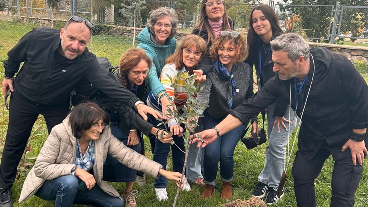 Afyonkarahisar'ın Erasmus Projesi ortakları bölge tarımı ve doğayı inceleyecek