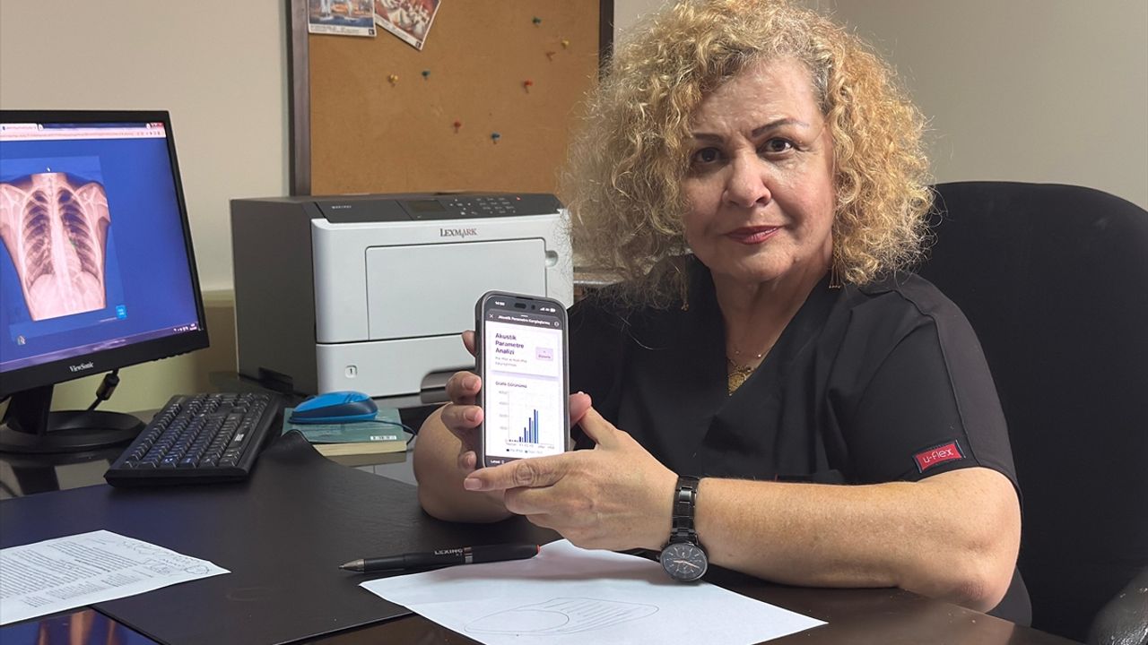 Akciğer sönmesi cep telefonundan tespit edilebilecek!