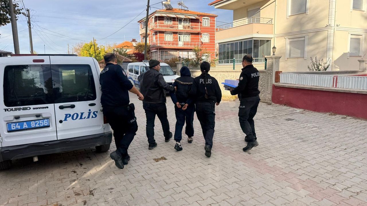 Uşak, Eşme ve Sivaslı'daki operasyonların sonucunda 9 kişi tutuklandı