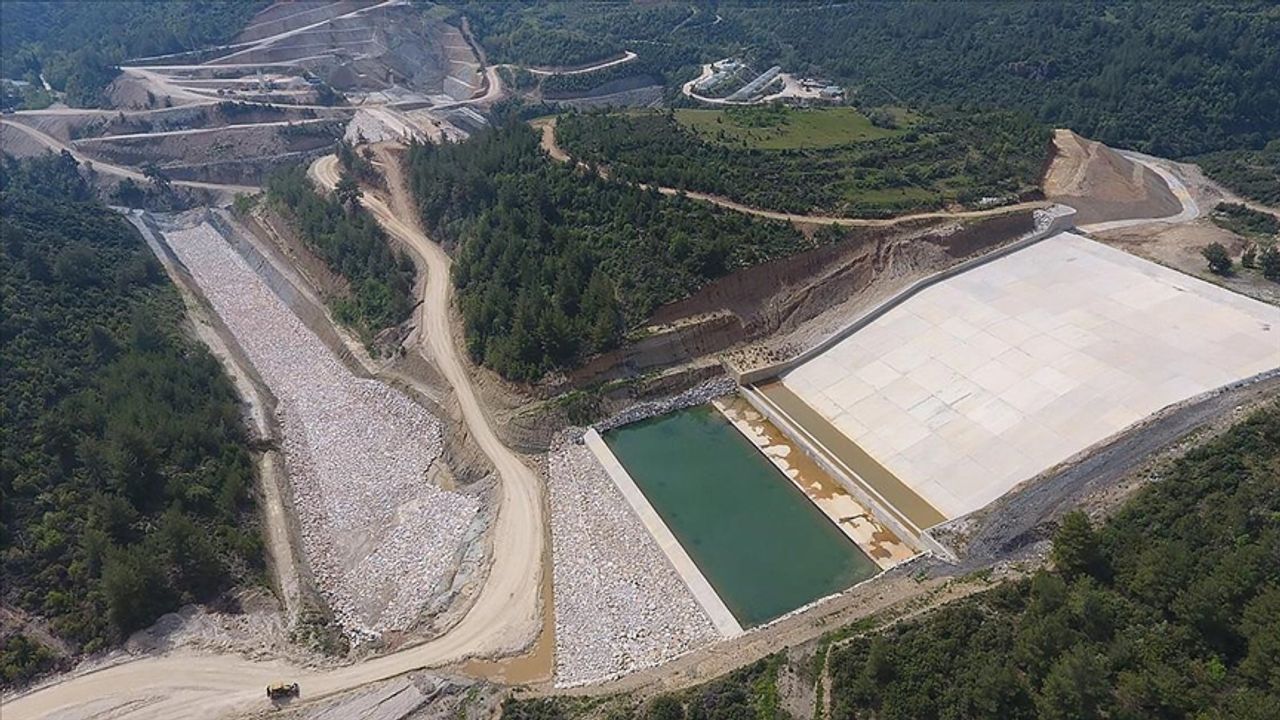 Yatağan Girme Barajı'ndan iyi haber! Su tutmaya başladı!
