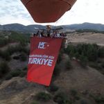 Denizli'de sıcak hava balonları 15 Temmuz için havalandı!