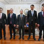Uşak heyeti, Ankara'da 2 önemli ziyarette bulundu