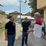 AK Parti Uşak İl Başkanı Yaşar, Banaz Dümenler köyünde incelemeler yaptı