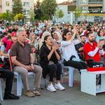 Uşak Belediye Başkan Vekili Özkan, Milli heyecanı vatandaşla birlikte yaşadı
