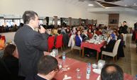 AK Parti Uşak Belediye Başkan adayı Çakın KADINLARI DİNLEDİ (3)