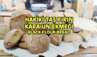 Mende'de asırlara dayanan kara değirmen unu tam buğday ekmeği yapılıyor