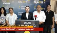 Uşak İYİ Parti İl Başkanı, Çerçeve Yasa'ya tepki gösterdi