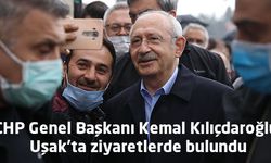 CHP Genel Başkanı Kemal Kılıçdaroğlu, Uşak'ta ziyaretlerde bulundu