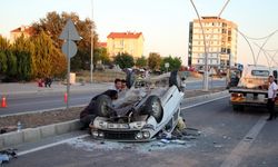 Uşak'taki trafik kazasında 5 kişi yaralandı
