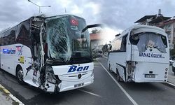 Uşak'ta otobüsün midibüse arkadan çarpması sonucu 3 kişi yaralandı