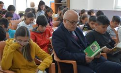 Köy Okulunda Kütüphane Açılışı