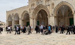 Yahudi yerleşimciler ramazan ayında da Mescid-i Aksa'ya baskın yapıyor