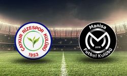 Çaykur Rizespor-Manisa FK maç sonrası