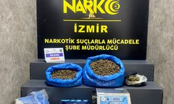 İzmir'de 13 kilo esrar ele geçirildi, 2 tutuklu