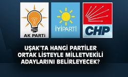 Uşak'ta hangi partiler ortak listeyle milletvekili adaylarını belirliyor?