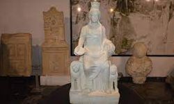 Anadolu'dan Kaçırılan Kibele Heykeli Afyonkarahisar Müzesi'nde Sergileniyor