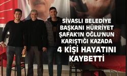 Sivaslı Belediye Başkanı Hürriyet Şafak'ın oğlu kaza yaptı: 4 ölü