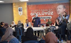 AK Parti milletvekili adayı Ertürk, İscehisar'da seçim çalışması yaptı