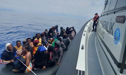 Muğla açıklarında 46 düzensiz göçmen kurtarıldı