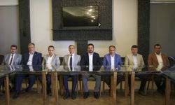 Uşak'ta Cumhur İttifakı'na üye partilerin il başkanları basın toplantısı düzenledi