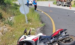 Otomobille çarpışan motosikletteki polis memuru öldü