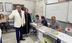 AK Parti İzmir İl Başkanı Bilal Saygılı oyunu kullandı