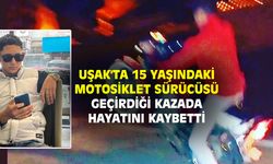 Sivaslı'da motosiklet kazası geçiren genç hayatını kaybetti