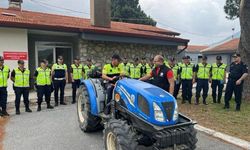 Çiftçilere güvenli traktör kullanımı eğitimi verildi
