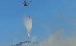 İzmir'de bozuk ormana sıçrayan yangın kontrol altına alındı