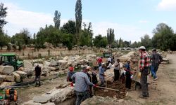 Aizanoi Antik Kenti'nde yeni sezon kazıları başladı