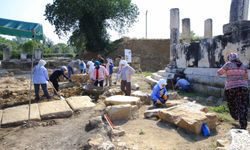 Lagina Hekate Kutsal Alanı'nda geçmişteki depremlerin izleri araştırılıyor