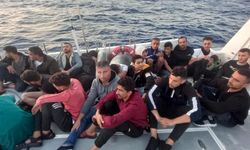 20 düzensiz göçmen kurtarıldı
