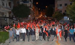 Demirci'de 15 Temmuz Demokrasi ve Milli Birlik Günü dolayısıyla etkinlik düzenlendi