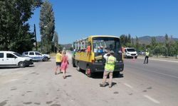 Fethiye'de tur araçları denetlendi