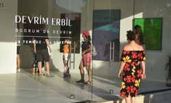 Ressam Devrim Erbil'in "Bodrum'da Devrim" adlı sergisi açıldı