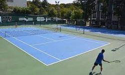 Demirci Akıncıları Büyükler Tenis Yaz Kupası müsabakaları başladı