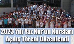 2023 Yılı Yaz Kur’un Kursları Açılış Töreni Düzenlendi