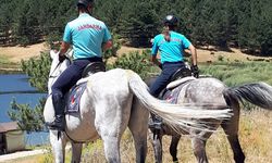 Atlı jandarma timleri Akdağ'da devriye görevine başladı