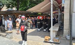 Tedavi gördüğü hastanede vefat eden gazi son yolculuğuna uğurlandı