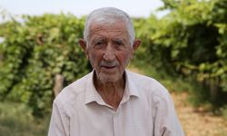91 yaşındaki Manisalı çiftçi, topraktan kopamıyor