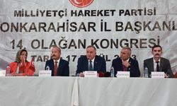 MHP Grup Başkanvekili Erkan Akçay, partisinin Afyonkarahisar kongresinde konuştu