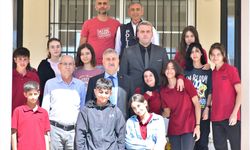Manisa İl Emniyet Müdürü Fahri Aktaş'tan liseye ziyaret