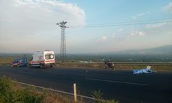 Uşak- İzmir Yolunda Nöbet Geçirerek Motosikletten Düşen Genç Vur Kaç Sonrası Öldü
