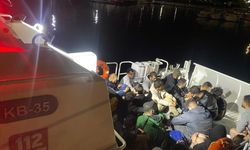 25 düzensiz göçmen yakalandı, 26 göçmen kurtarıldı