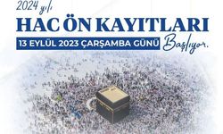 Hac Ön Kayıtları Başladı